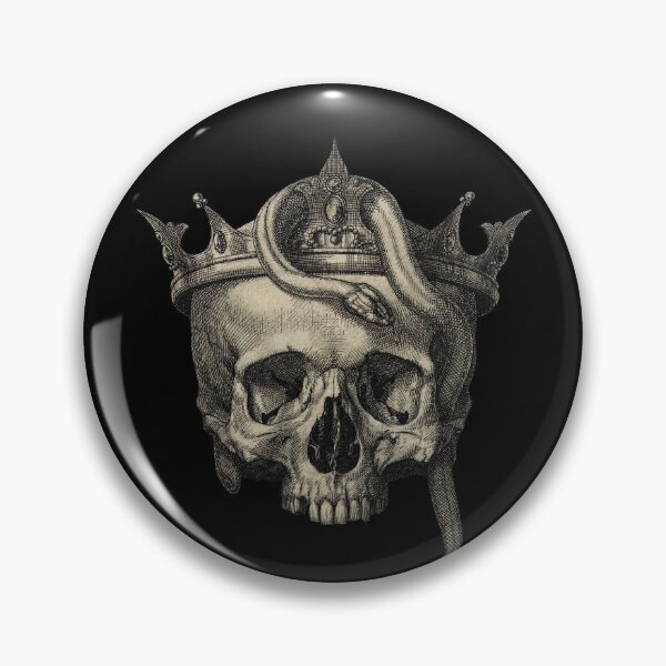 Item preview, Skull Crowned with Snakes designed and sold by Mustang Mercantile.
