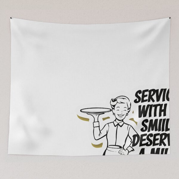 Item preview, Smiling Service, Mile of Tips designed and sold by NiftyWrx.
