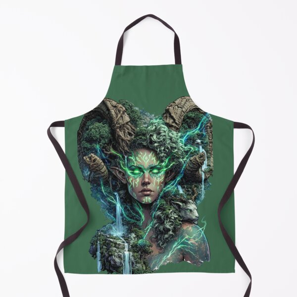 Item preview, Forest Goddess of Ancient Waters designed and sold by MythicMood.