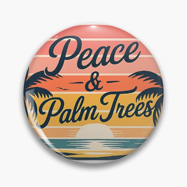 Item preview, Peace & Palm Trees  designed and sold by CoutureChic1.