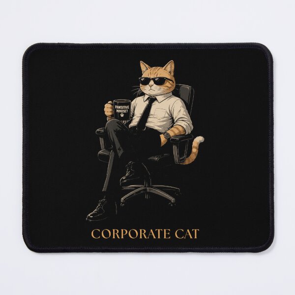 Item preview, Corporate Cat Office Humor Design designed and sold by JalwaWear.