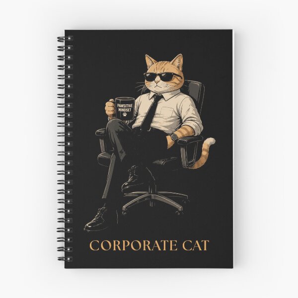 Item preview, Corporate Cat Office Humor Design designed and sold by JalwaWear.