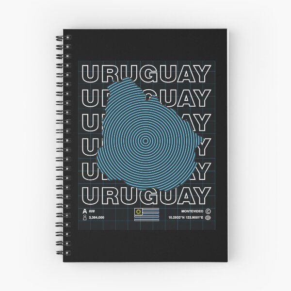 Item preview, Uruguay Minimal Map designed and sold by Atlas-Array.