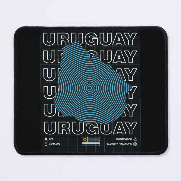 Item preview, Uruguay Minimal Map designed and sold by Atlas-Array.