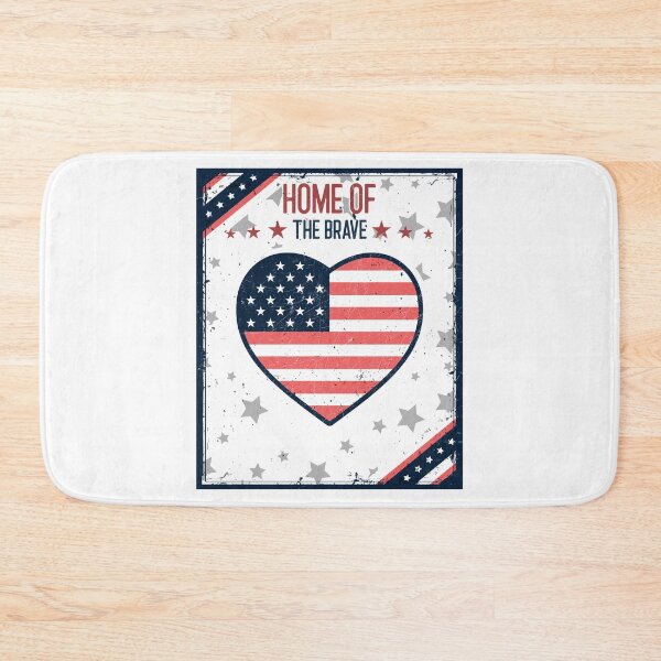 Item preview, HOME OF THE BRAVE designed and sold by SudeeshArt.