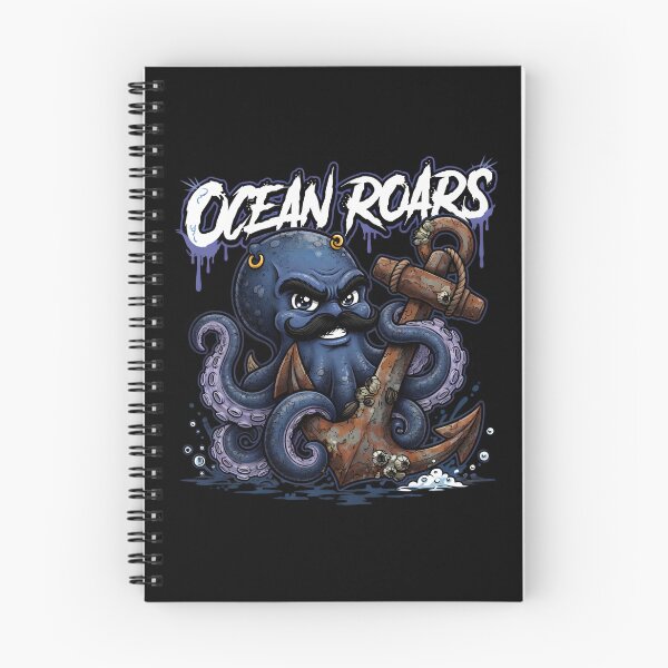 Item preview, Ocean Roars Octopus Anchor Nautical Art designed and sold by TshirtsOnline-.