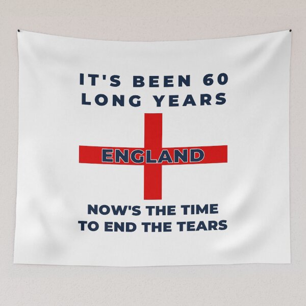 Item preview, 60 Years England Football Fan Apparel designed and sold by Pentimore.
