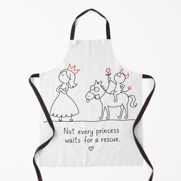 Item preview, Not Every Princess Waits for Rescue Funny Princess designed and sold by byMosia.