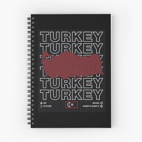 Item preview, Turkey Minimal Map designed and sold by Atlas-Array.