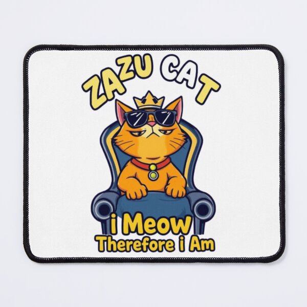 Item preview, Zazu Cat King of the Meow Kingdom designed and sold by MystiColo.