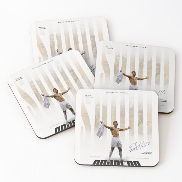 Item preview, Cristiano Ronaldo Motivational Quote Portrait designed and sold by SuccessInsanity.