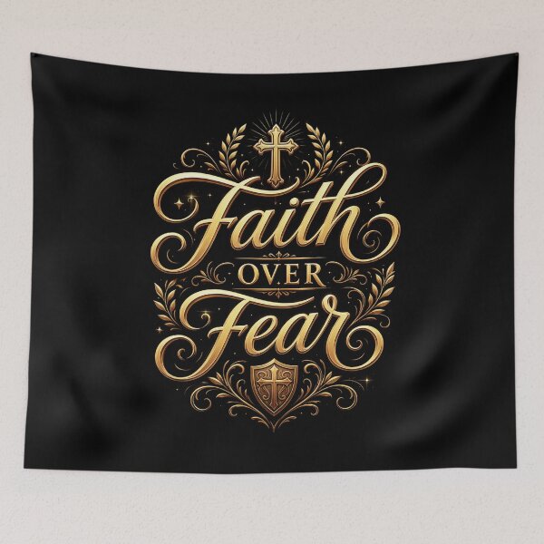 Item preview, Faith over Fear designed and sold by ChristianLife.