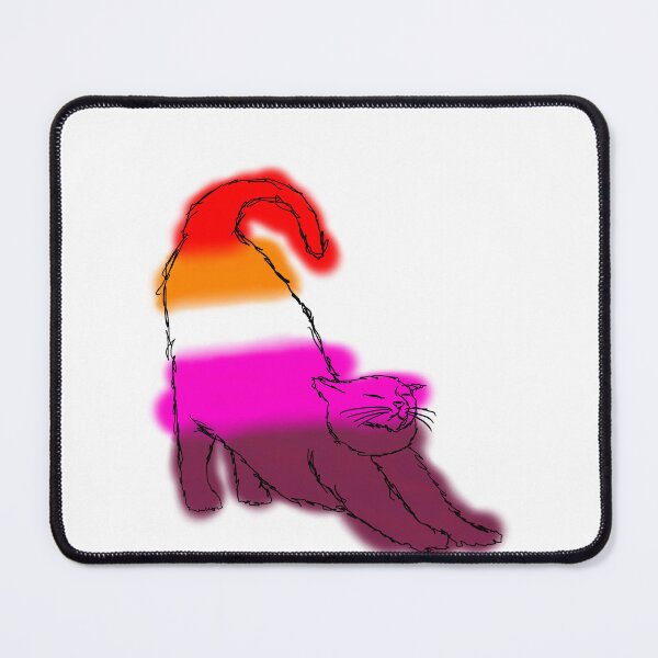 Item preview, lesbian flag cat designed and sold by Rose2358.