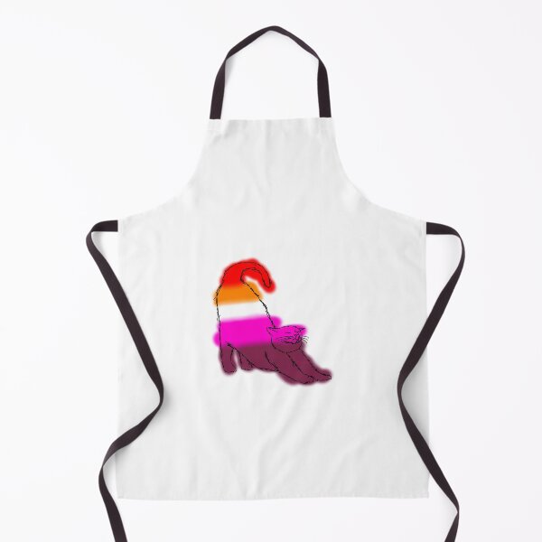 Item preview, lesbian flag cat designed and sold by Rose2358.