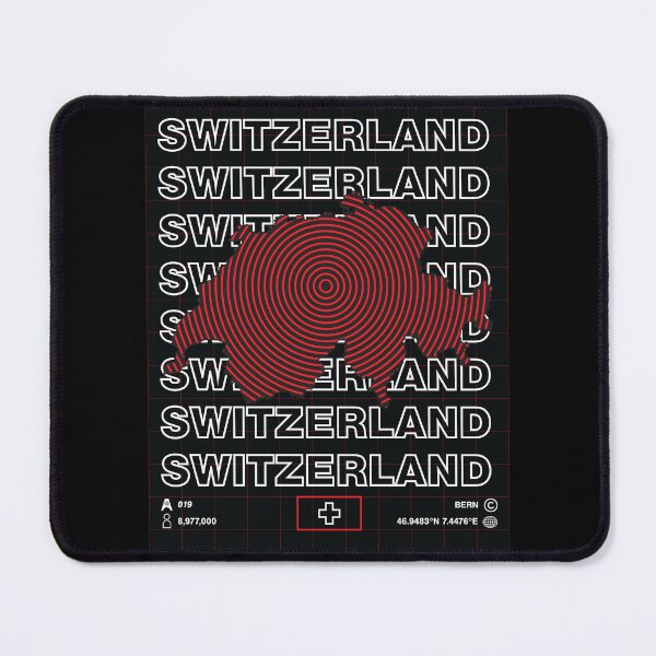 Item preview, Switzerland Minimal Map designed and sold by Atlas-Array.