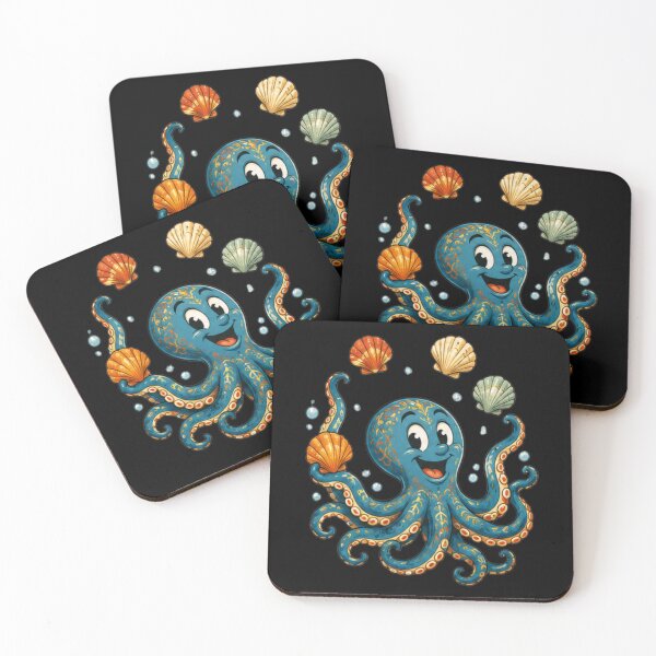 Item preview, Espagne and the beautiful octopus designed and sold by DamioPolArt.