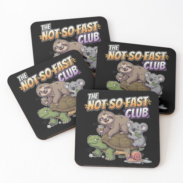 Item preview, The Not So Fast Club Slow Animals designed and sold by TshirtsOnline-.