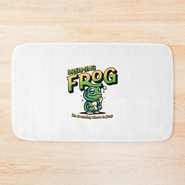 Item preview, Dreaming frog comic style designed and sold by BoosterShop.