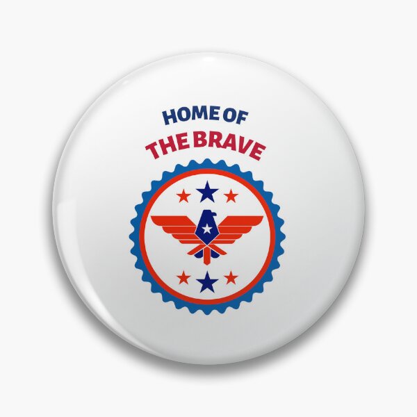 Item preview, HOME OF THE BRAVE designed and sold by SudeeshArt.