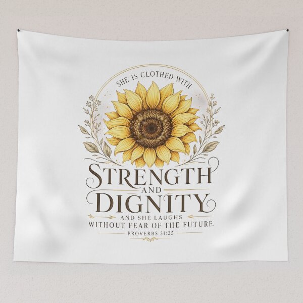 Item preview, She is clothed in strength and dignity designed and sold by ChristianLife.