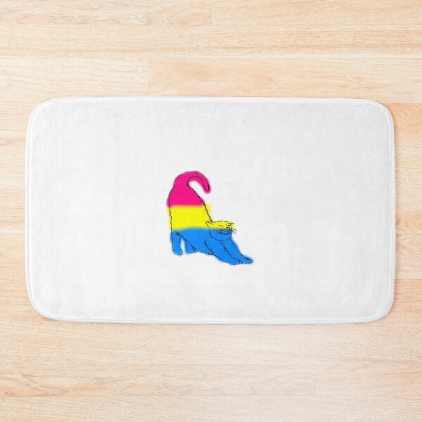 Item preview, Pansexual flag cat designed and sold by Rose2358.