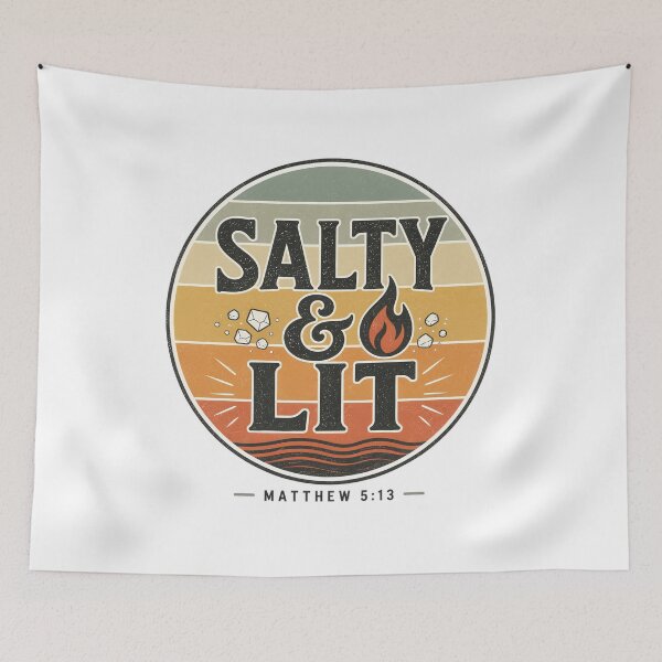 Item preview, Salty and Lit designed and sold by ChristianLife.