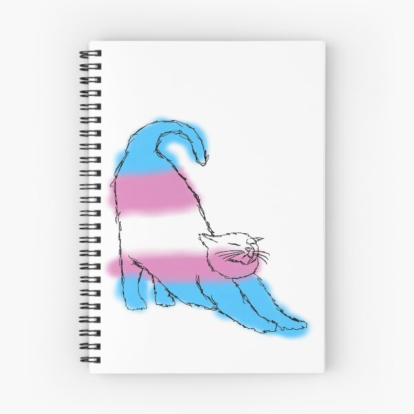 Item preview, Trans flag cat designed and sold by Rose2358.