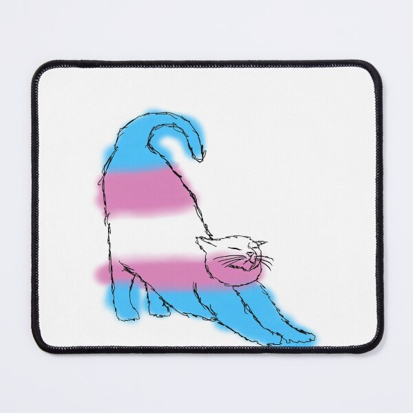 Item preview, Trans flag cat designed and sold by Rose2358.