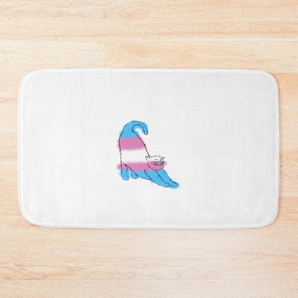 Item preview, Trans flag cat designed and sold by Rose2358.