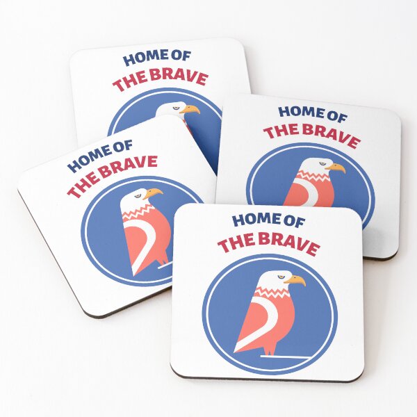 Item preview, HOME OF THE BRAVE designed and sold by SudeeshArt.