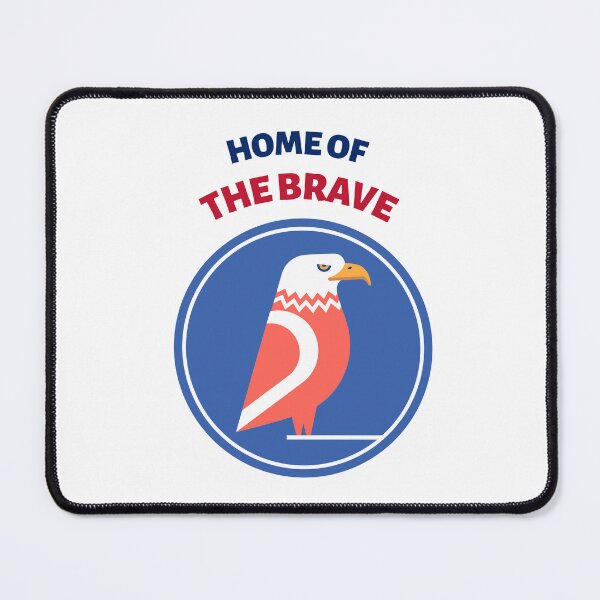 Item preview, HOME OF THE BRAVE designed and sold by SudeeshArt.