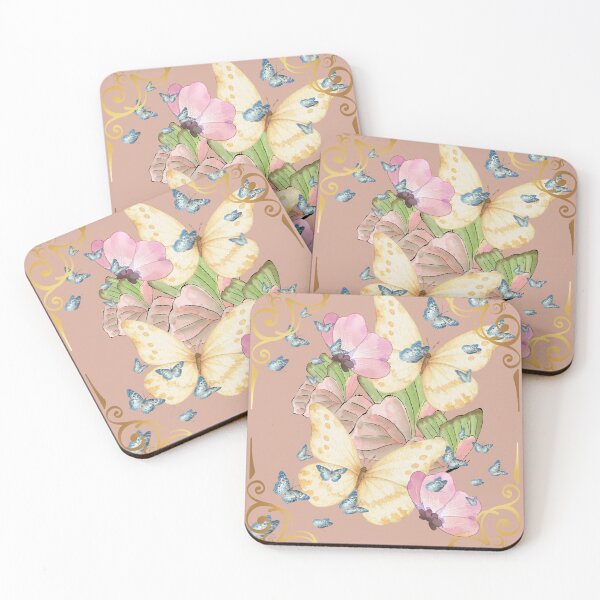 Item preview, Butterfly design gift in taupe designed and sold by Extremeallie.