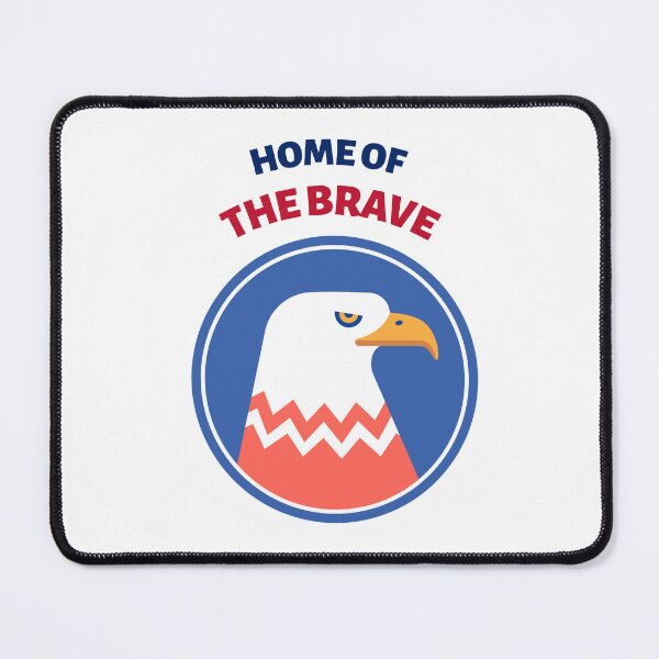 Item preview, HOME OF THE BRAVE designed and sold by SudeeshArt.