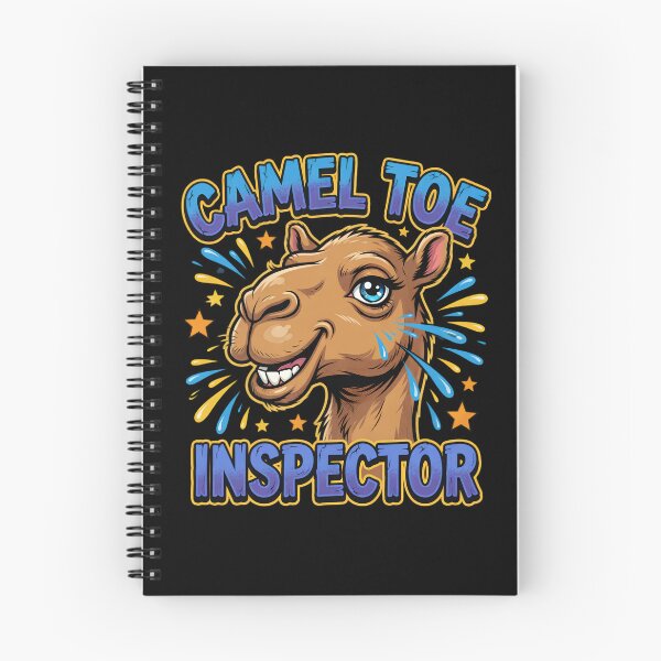 Item preview, Camel Toe Inspector Funny Camel Cartoon designed and sold by TshirtsOnline-.
