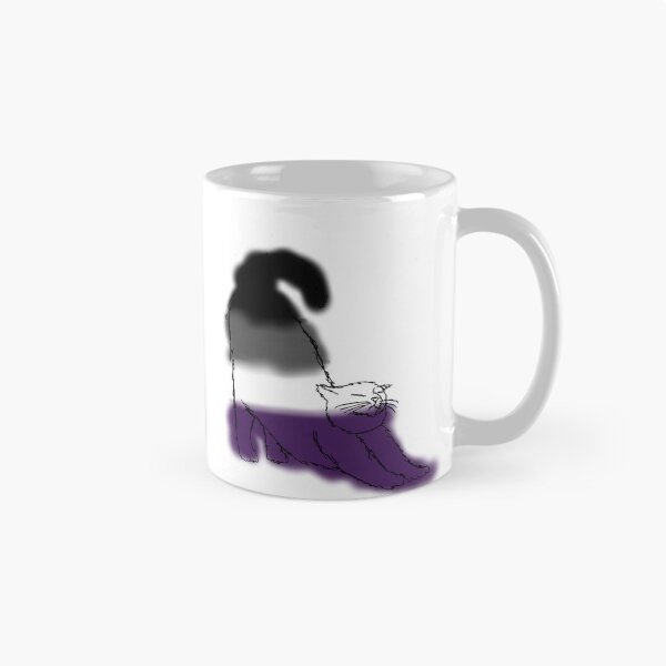 Item preview, Asexual flag cat designed and sold by Rose2358.