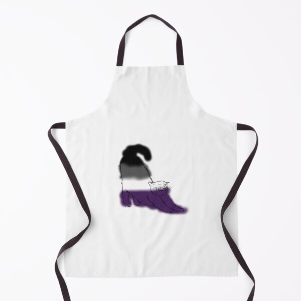 Item preview, Asexual flag cat designed and sold by Rose2358.