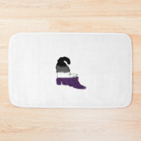 Item preview, Asexual flag cat designed and sold by Rose2358.