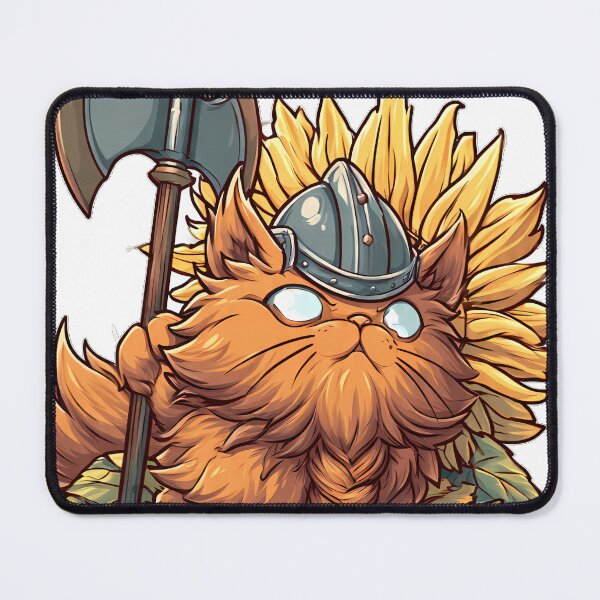 Item preview, Gimli Dwarf Cat Axe designed and sold by pumsquare.