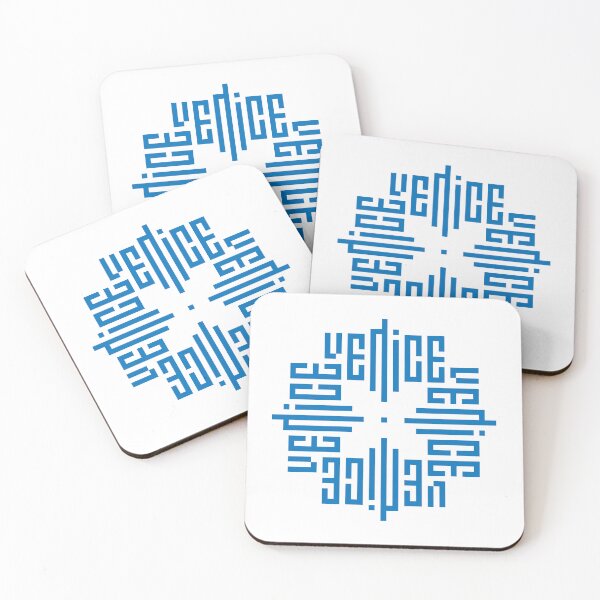 Item preview, VENICE | Blue  | Modern Geometric Kufi Calligraphy | From Name to Art   designed and sold by FOR YOUR NAME.