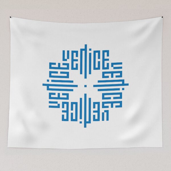 Item preview, VENICE | Blue  | Modern Geometric Kufi Calligraphy | From Name to Art   designed and sold by FOR YOUR NAME.