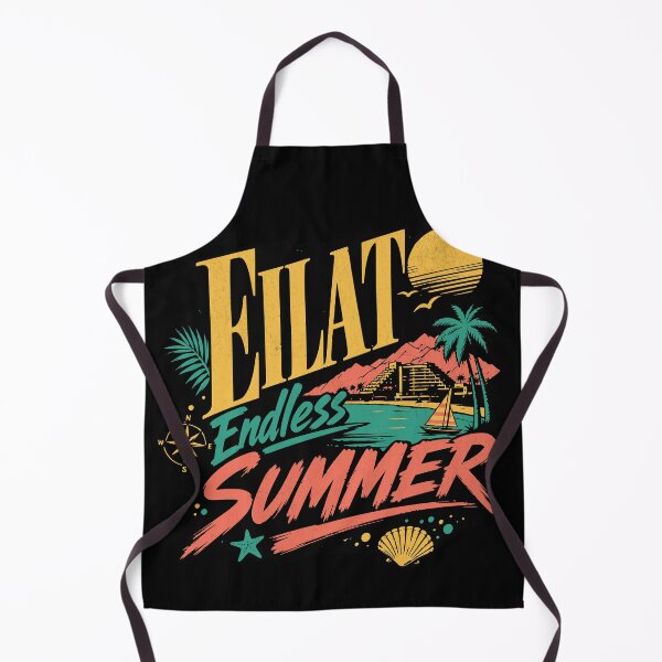 Item preview, Eilat, Israel - Endless Summer - Retro 90s Travel designed and sold by Amber Dove Studio.