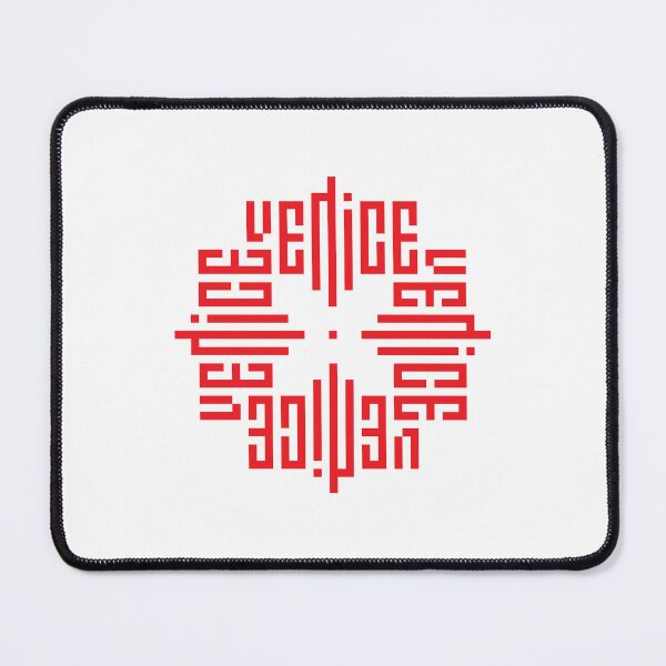 Item preview, VENICE | Red  | Modern Geometric Kufi Calligraphy | From Name to Art   designed and sold by FOR YOUR NAME.