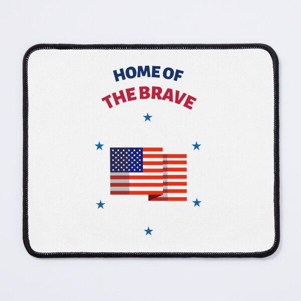 Item preview, HOME OF THE BRAVE designed and sold by SudeeshArt.