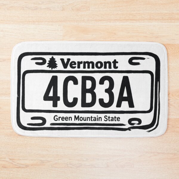 Item preview, Noah Kahan Vermont License Plate 4CB3A designed and sold by secondcityshore.
