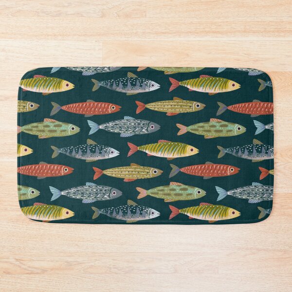 Item preview, Mid Century Swedish Fish Dark designed and sold by lauragraves.