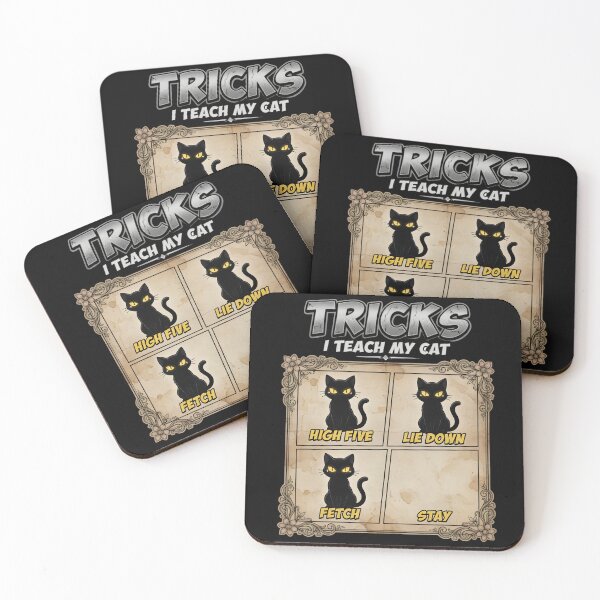 Item preview, Tricks I Teach My Cat Funny Design designed and sold by TshirtsOnline-.