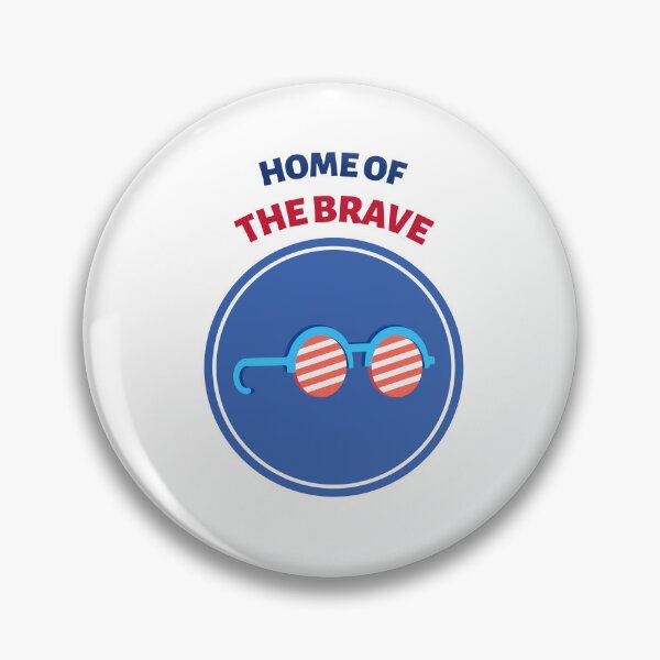 Item preview, HOME OF THE BRAVE designed and sold by SudeeshArt.