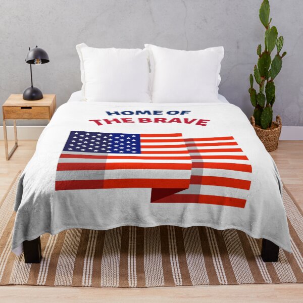 Item preview, HOME OF THE BRAVE designed and sold by SudeeshArt.