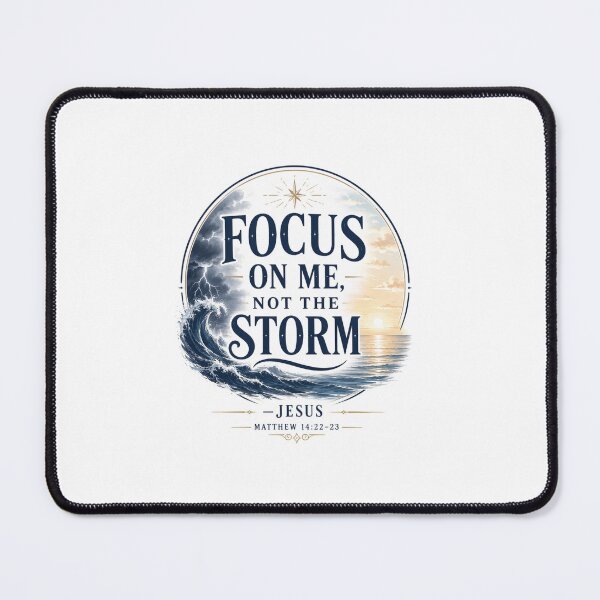 Item preview, Focus on Me Not the Storm - Jesus designed and sold by ChristianLife.