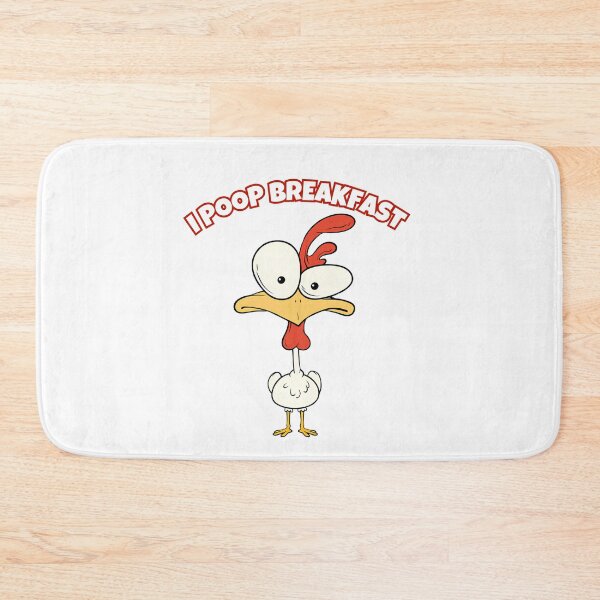 Item preview, I POOP BREAKFAST Eggs Humor  Funny Crazy Chicken Egg designed and sold by Space Ghettos.